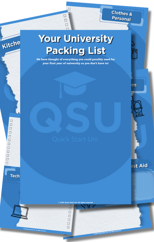 Your University Packing List