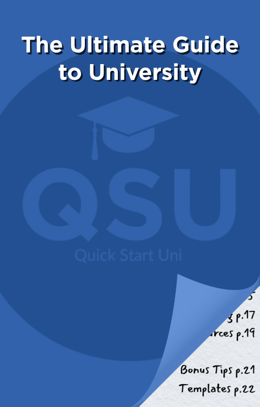 The Ultimate Uni Guide - includes our Food Shop & Packing List